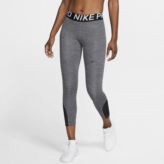 Leggings Nike Pro Crop Dama Negrii | QAXK-20758